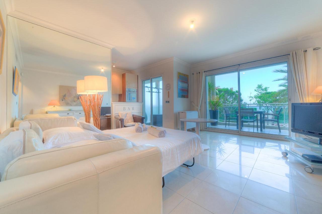 Immogroom - Sea View - Terrace- Swimming-Pool 1 Min From The Beach Cannes Exterior foto